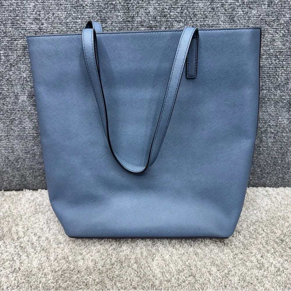 Michael Kors‎ large Blue Saffiano Tote Handbag Purse (no shoulder strap) - Picture 5 of 15